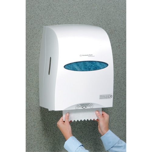 Sanitouch Hard Roll Towel Dispenser, Manual/No-Touch, 12.63" W x 10.2" D x 16.13" H GTA Hardware Inc