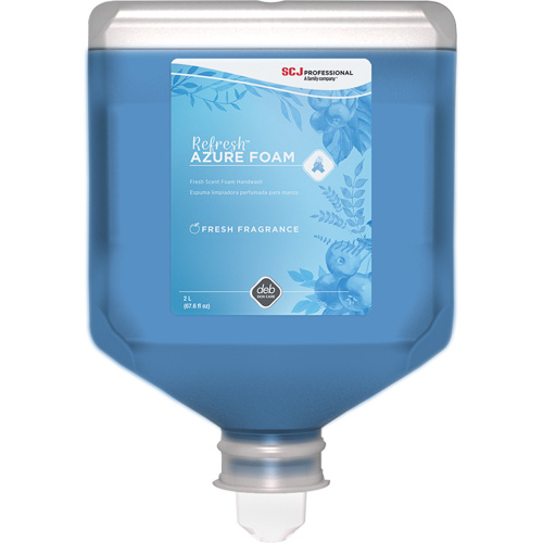 Savon &agrave; mains Refresh Azure, Mousse, 2 L, Parfum&eacute; GTA Hardware Inc