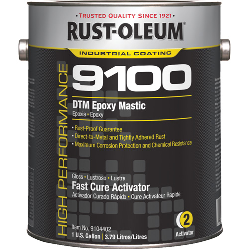 9100 System DTM Epoxy Mastic Fast Cure Activator, Gallon GTA Hardware Inc