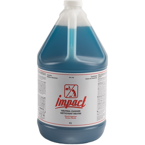 Impact Neutral Floor Cleaner, 4 L, Jug GTA Hardware Inc