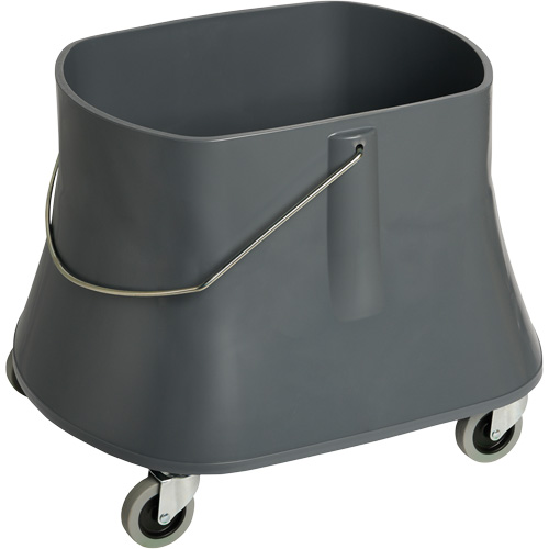 Seau pour vadrouille Champ, Capacit&eacute; de 10 gal. US (40 pintes), Gris GTA Hardware Inc