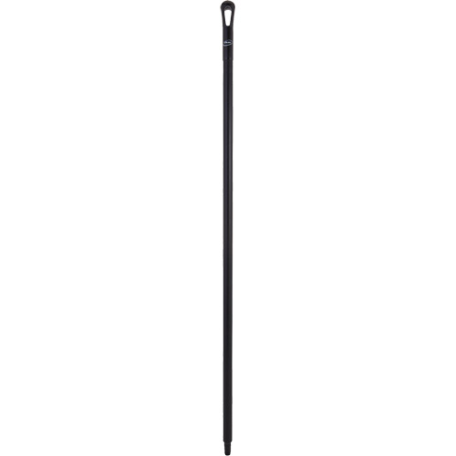 Ultra Hygiene Handle, Broom/Brush/Scraper/Squeegee, Black, Ergonomic, 59" L GTA Hardware Inc