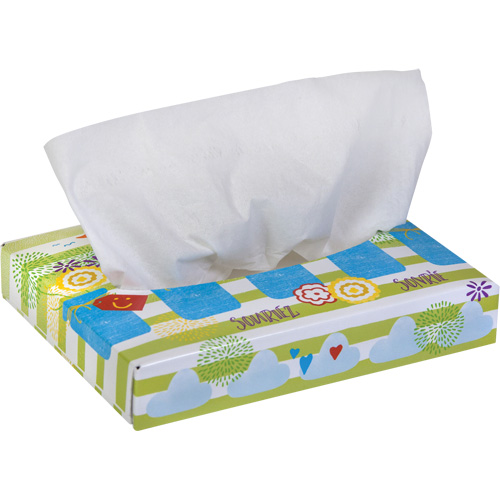 Kleenex&reg; Junior Facial Tissues, 2 Ply, 8.4" L x 5.5" W, 40 Sheets/Box GTA Hardware Inc