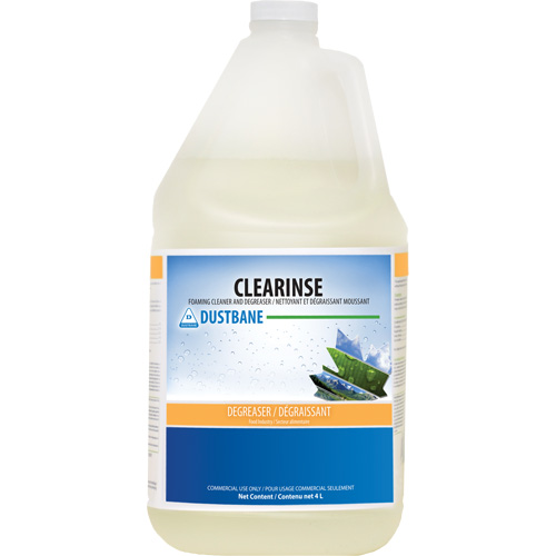 Nettoyant et d&eacute;graissant moussant Clearinse, 4 L, Cruche GTA Hardware Inc
