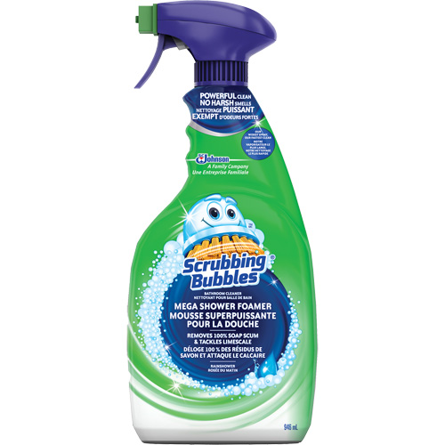 Nettoyant pour salle de bain Scrubbing Bubbles Mega Shower Foamer, 946 ml, Bouteille &agrave; g&acirc;chette GTA Hardware Inc