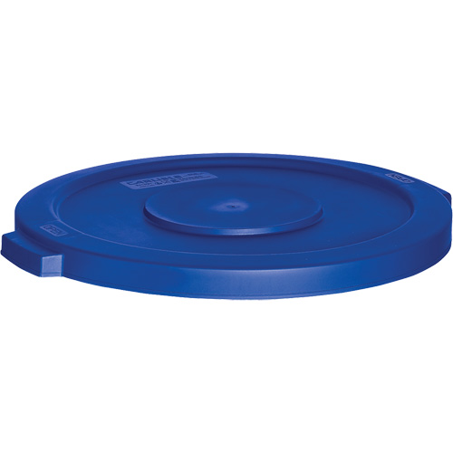 Couvercle pour contenant &agrave; d&eacute;chets, Couvercle plat, Plastique, Convient aux contenants 22" dia. GTA Hardware Inc