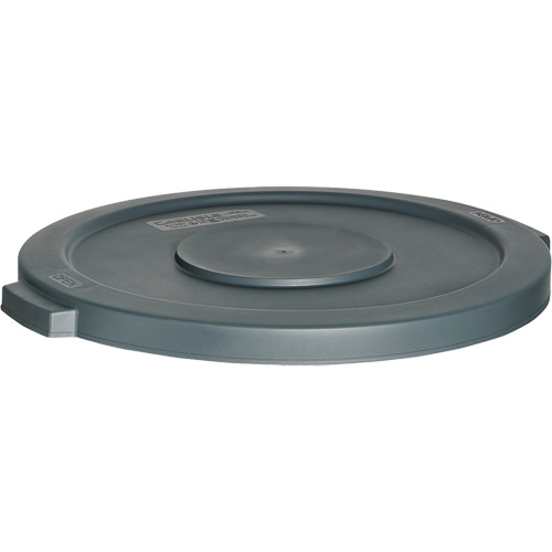 Couvercle pour contenant &agrave; d&eacute;chets, Couvercle plat, Plastique, Convient aux contenants 24" dia. GTA Hardware Inc