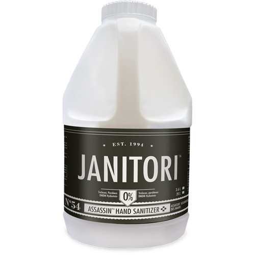 54 Assassin Hand Sanitizer , 4000 ml, Jug, 70% Alcohol GTA Hardware Inc