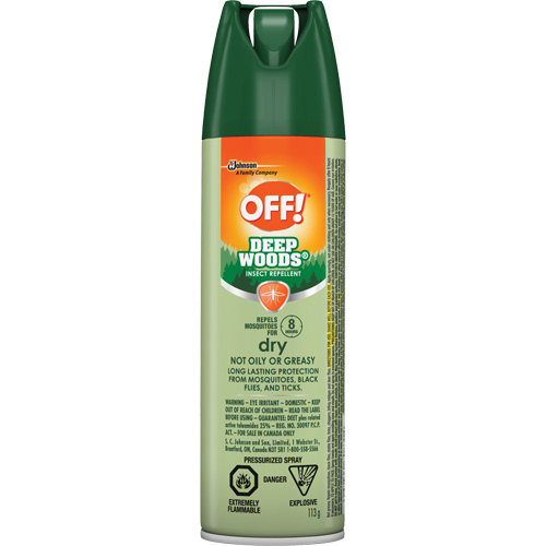 Insectifuge Off! R&eacute;gions sauvages, DEET &agrave; 25 %, A&eacute;rosol, 113 g GTA Hardware Inc