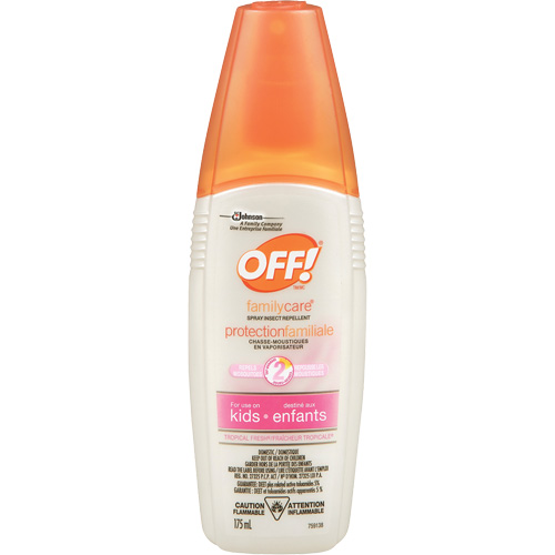 Insectifuge Off! Protection familiale &agrave; parfum de Fraîcheur tropicale, DEET &agrave; 5 %, Vaporisateur, 175 ml GTA Hardware Inc
