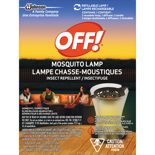 Lampe chasse-moustiques Off! PowerPad, Sans DEET, Lampe,  GTA Hardware Inc