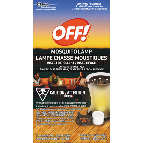 Recharge pour lampe chasse-moustiques Off! PowerPad, Sans DEET, Recharge,  GTA Hardware Inc