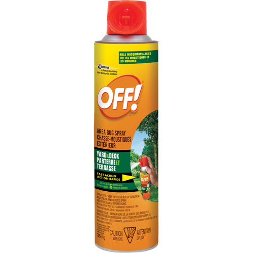 Insectifuge ext&eacute;rieur Off!, Sans DEET, A&eacute;rosol, 350 g GTA Hardware Inc