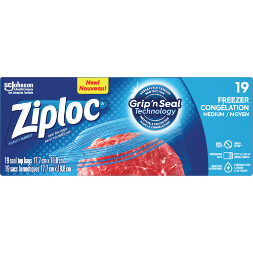 Sacs de cong&eacute;lation Ziploc GTA Hardware Inc