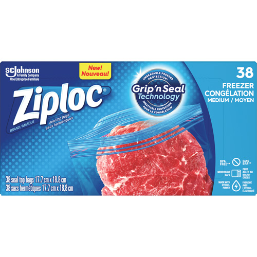 Sacs de cong&eacute;lation Ziploc GTA Hardware Inc