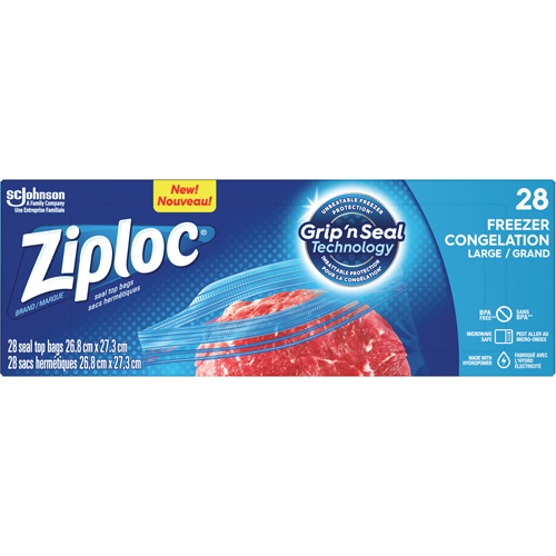 Sacs de cong&eacute;lation Ziploc GTA Hardware Inc