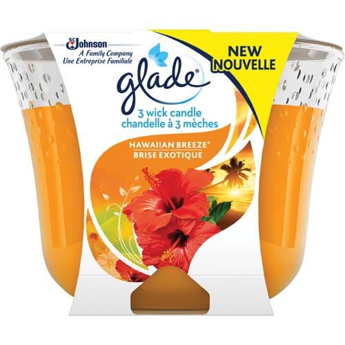 Chandelle &agrave; trois m&egrave;ches Glade, Brise exotique GTA Hardware Inc