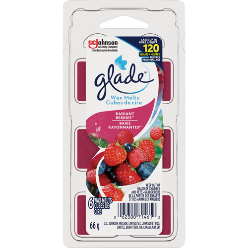 Glade&reg; Air Freshener Melts, Radiant Berries GTA Hardware Inc