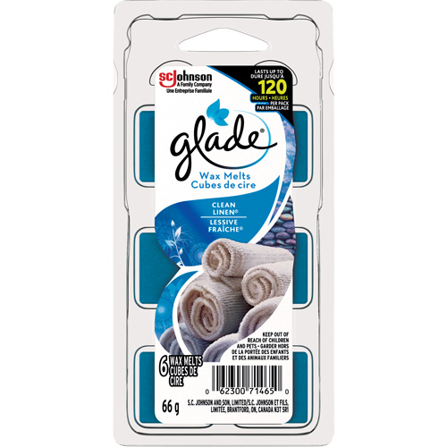Glade&reg; Air Freshener Melts, Clean Linen&reg; GTA Hardware Inc