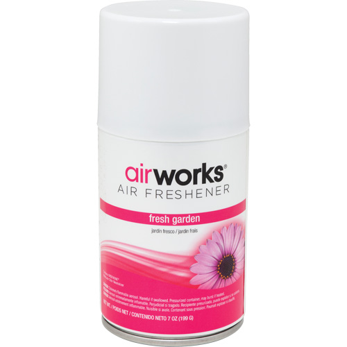 AirWorks&reg; Metered Air Fresheners, Fresh Garden, Aerosol Can GTA Hardware Inc