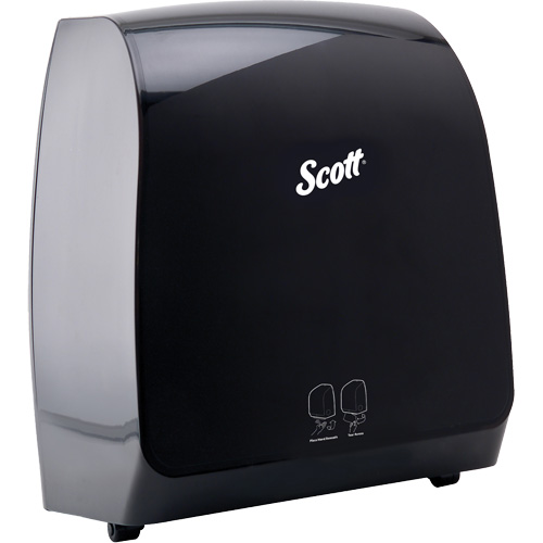 Distributeur de serviettes en rouleaux durs Scott Pro, &eacute;lectronique/Sans contact, 12,66" la x 9,18" p x 16,44" h GTA Hardware Inc