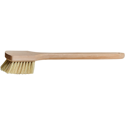 Brosse &agrave; chaudron &agrave; manche long, 20" l, Soies Tampico, Beige GTA Hardware Inc