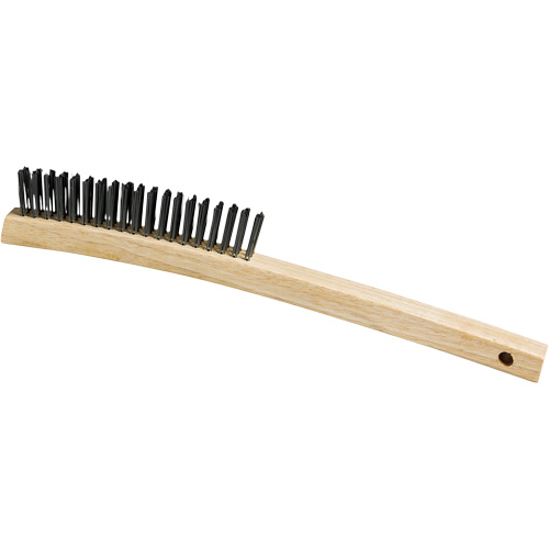 Brosse, Acier, 3 x 19 rangs de fils, Longueur 13-3/4" GTA Hardware Inc