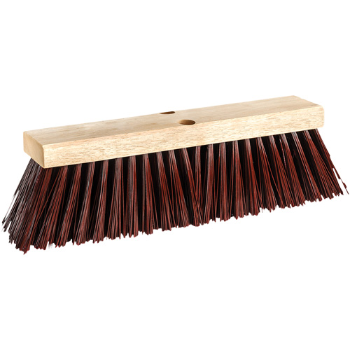 Balai-brosse de rue, 14", Extra-ferme, Soies Polypropyl&egrave;ne GTA Hardware Inc