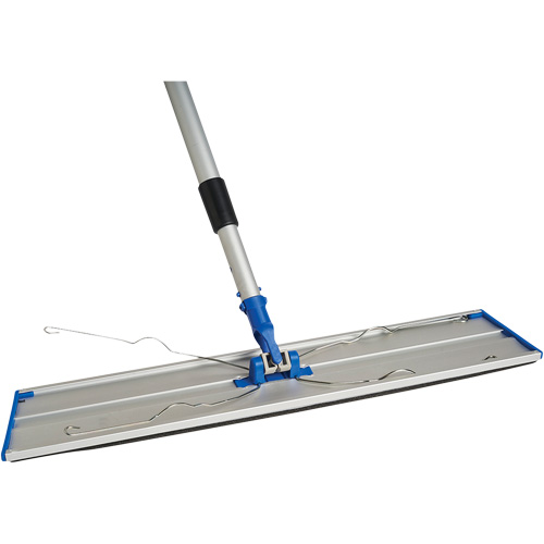 Static Attack Dust Mop Frame & Telescopic Handle, 24", Aluminum GTA Hardware Inc