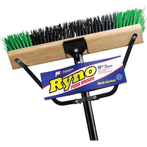 Balai-brosse &agrave; manche renforc&eacute; Ryno, 18", Ferme, Soies PVC GTA Hardware Inc