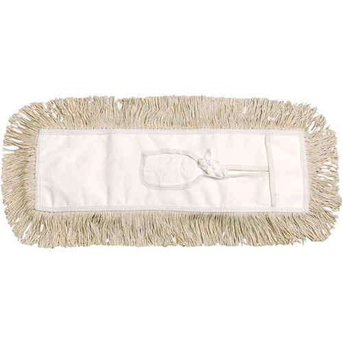 Dust Mop, Tie-On Style, Cotton, 36" L x 5" W GTA Hardware Inc