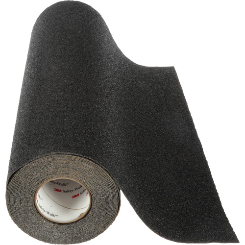 Ruban avec abrasif &agrave; gros grains anti-d&eacute;rapant Safety-Walk, 36" x 30', Noir GTA Hardware Inc