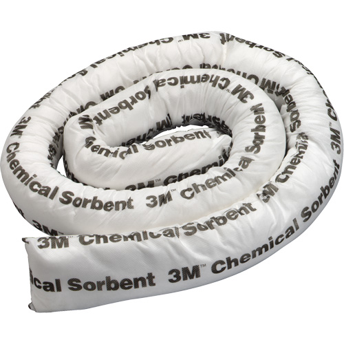 Mini-barri&egrave;re de pollution absorbante pour produits chimiques, Mati&egrave;res dangereuses, 8' lo x 3" la, Absorption 15,5 gal GTA Hardware Inc