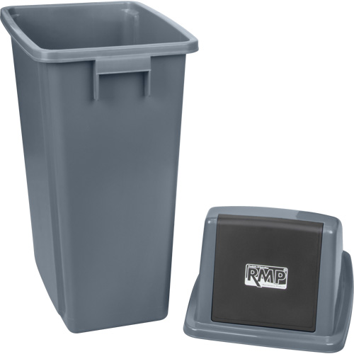 Garbage Can, Plastic, 15 US gal. GTA Hardware Inc