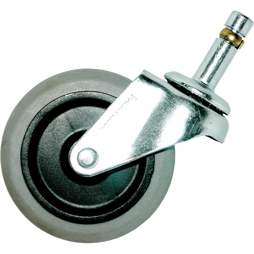 Replacement Stem Swivel Caster for Receptacle Dolly GTA Hardware Inc