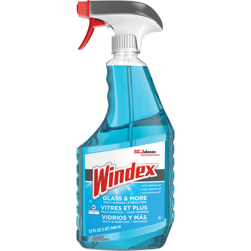 Nettoyant pour verre Windex avec Ammonia-D, 32 oz liq., Bouteille &agrave; g&acirc;chette GTA Hardware Inc