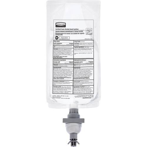 Alcohol-Based Foam Sanitizer, 1000 ml, Refill, 75% Alcohol GTA Hardware Inc