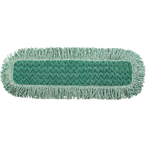 Tampon avec frange pour vadrouille &agrave; &eacute;pousseter Hygen, Style Boucles et crochets, Microfibre, 27-1/2" lo x 9" la GTA Hardware Inc