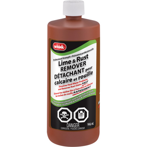 D&eacute;tachant pour calcaire et rouille Whink, 946 ml, Bouteille GTA Hardware Inc