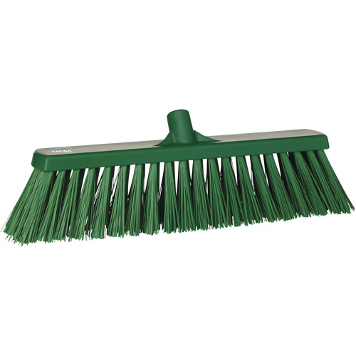 Balai-brosse robuste, Crins Ferme, 20", Polyester, Vert GTA Hardware Inc