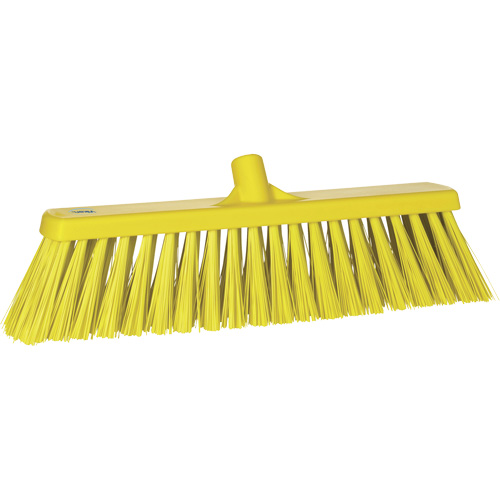 Balai-brosse robuste, Crins Ferme, 20", Polyester, Jaune GTA Hardware Inc