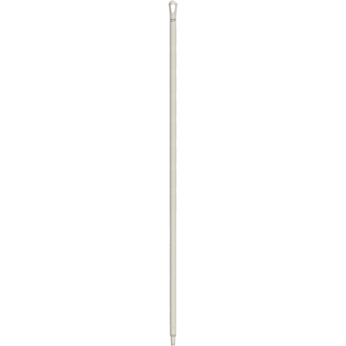 Ultra Hygiene Handle, Broom/Brush/Pad Holder/Scraper/Squeegee, White, Ergonomic, 67" L GTA Hardware Inc