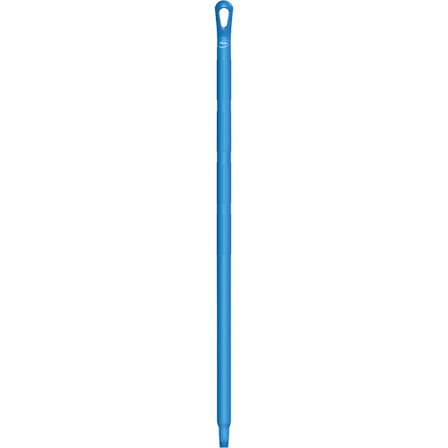 Ultra Hygiene Handle, Broom/Brush/Pad Holder/Scraper/Squeegee, Blue, Standard, 40" L GTA Hardware Inc