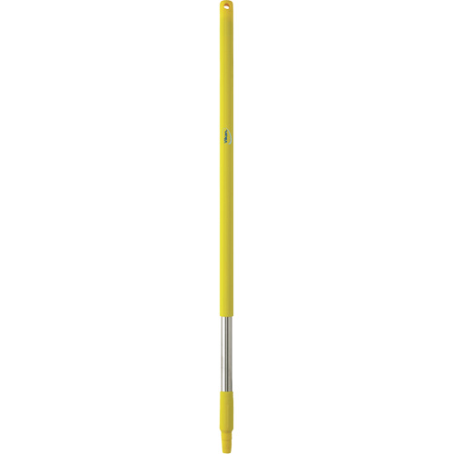 Handle, Broom/Brush/Pad Holder/Scraper/Squeegee, Yellow, Standard, 40" L GTA Hardware Inc