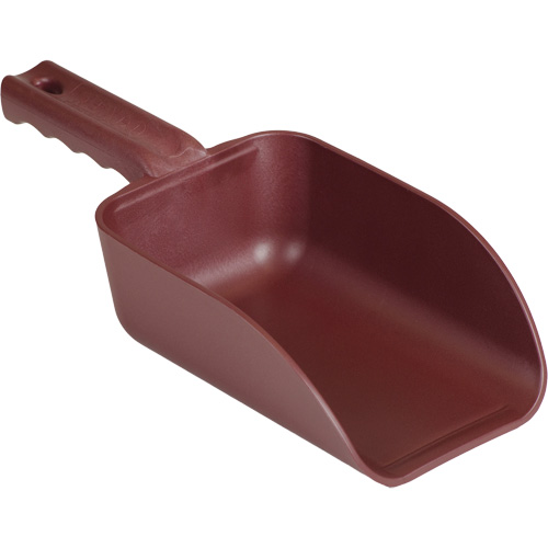 Metal Detectable Hand Scoop, Plastic, Red, 32 oz. GTA Hardware Inc