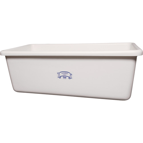 Bac de rangement et transport, Plastique, Blanc GTA Hardware Inc