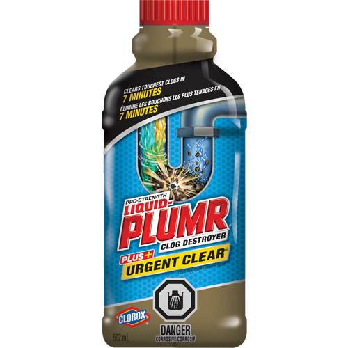 D&eacute;boucheur Liquid-Plumr Urgent Clear GTA Hardware Inc