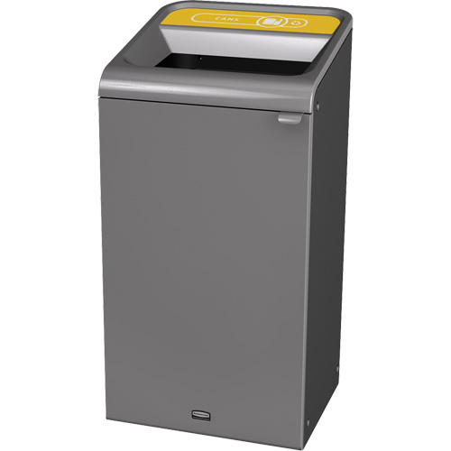 Conteneur pour d&eacute;chets de bidon Configure, Vrac/Bord de rue/De bureau, Acier, 23 gal. US GTA Hardware Inc