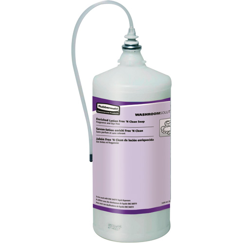 OneShot&reg; Dye & Fragrance Free Lotion Hand Soap Refill, Cream, 1600 ml, Unscented GTA Hardware Inc
