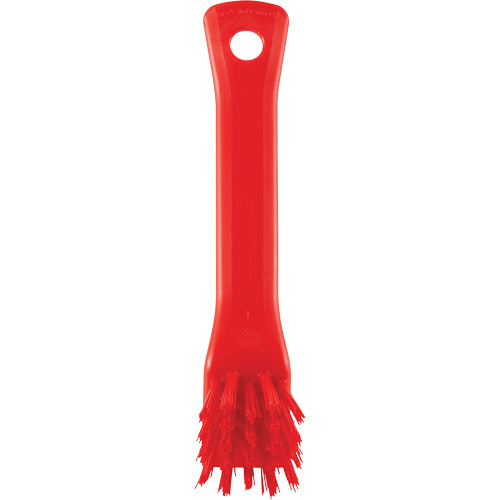 Brosse avec rebord grattoir, Soies Ferme, Longueur de 6", Rouge GTA Hardware Inc
